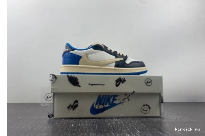 x Fragment Scott Air Jordan (KIDS)Travis x 1 Low OG 1130